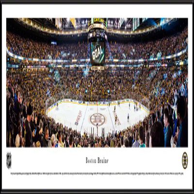 Boston Bruins - 40.25x13.75-inch Panoramic Standard Framed Picture