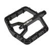 XPEDO Trident Flat Pedals | 6061 Forged Aluminum Body, Cromoly Spindle, Ultra-Thin 10mm Profile, 48 Grub Pins, 350g Pair  Ideal for MTB, Downhill, Dirt Jumping | Black view 2