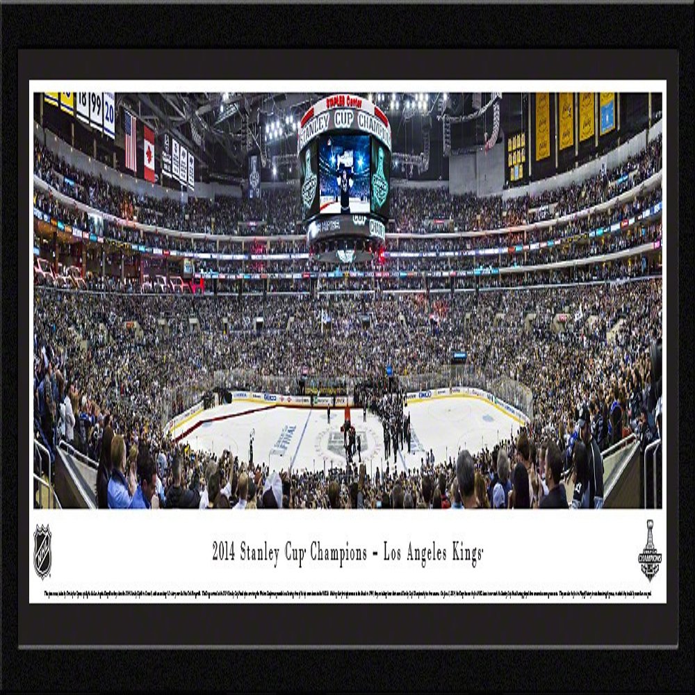 2014 Stanley Cup Champions - Los Angeles Kings - 42x15.5-inch Panoramic Select Framed Picture