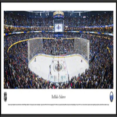 Buffalo Sabres - 40.25x13.75-inch Panoramic Standard Framed Picture