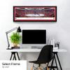 2015 Stanley Cup Champions - Chicago Blackhawks - 42x15.5-inch Panoramic Select Framed Picture view 4