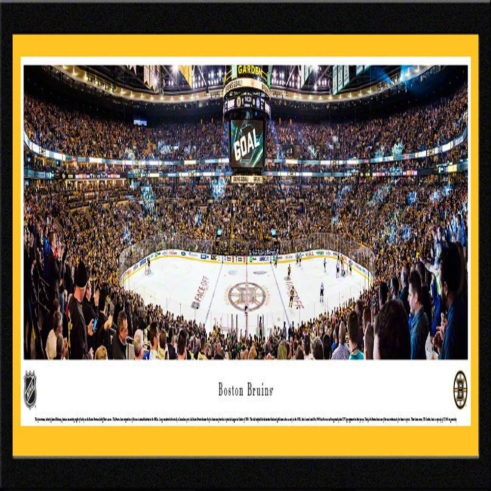 Boston Bruins - 42x15.5-inch Panoramic Select Framed Picture
