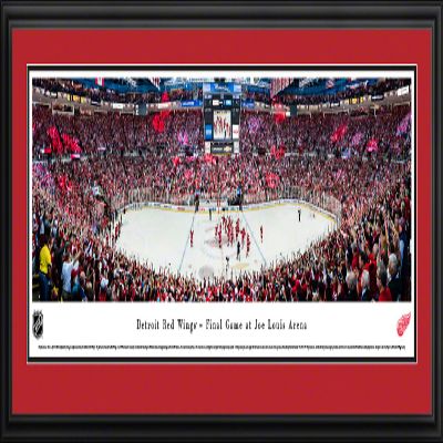 Blakeway Worldwide Panoramas Detroit Red Wings Final Game at The Joe 44x18-inch Panoramic Framed Picture