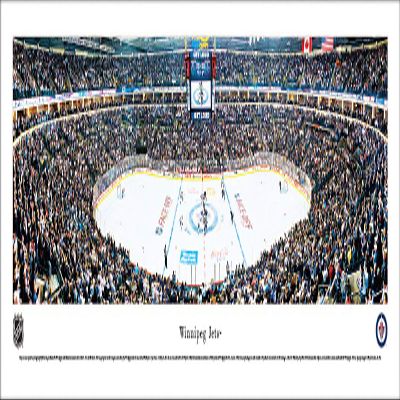 Blakeway Worldwide Panoramas, Inc. Winnipeg Jets - 40.x13.5-inch Panoramic Poster