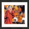 Autograph Warehouse 528482 8 x 10 in. Mack Brown Autographed Matted & Framed Photo - Texas Longhorns Football Coach Hook Em No.8 view 1