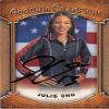 Autograph Warehouse 528286 Julie Chu Autographed Trading Card - Hockey USA Womens Legend 2014 Upper Deck Goodwin Champions No.75 view 1