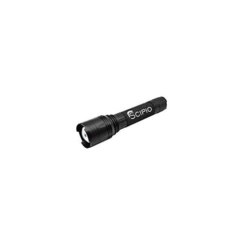 Scipio 1903021R Tactical LED Flashlight44; 2000 Lumens - Pack of 33