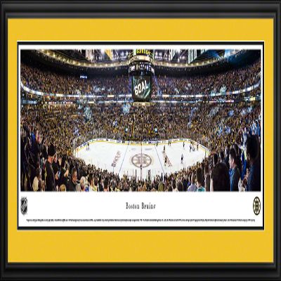 Boston Bruins - 44X18-inch Panoramic Deluxe Framed Picture