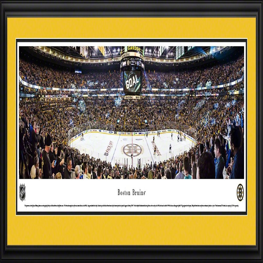 Boston Bruins - 44X18-inch Panoramic Deluxe Framed Picture