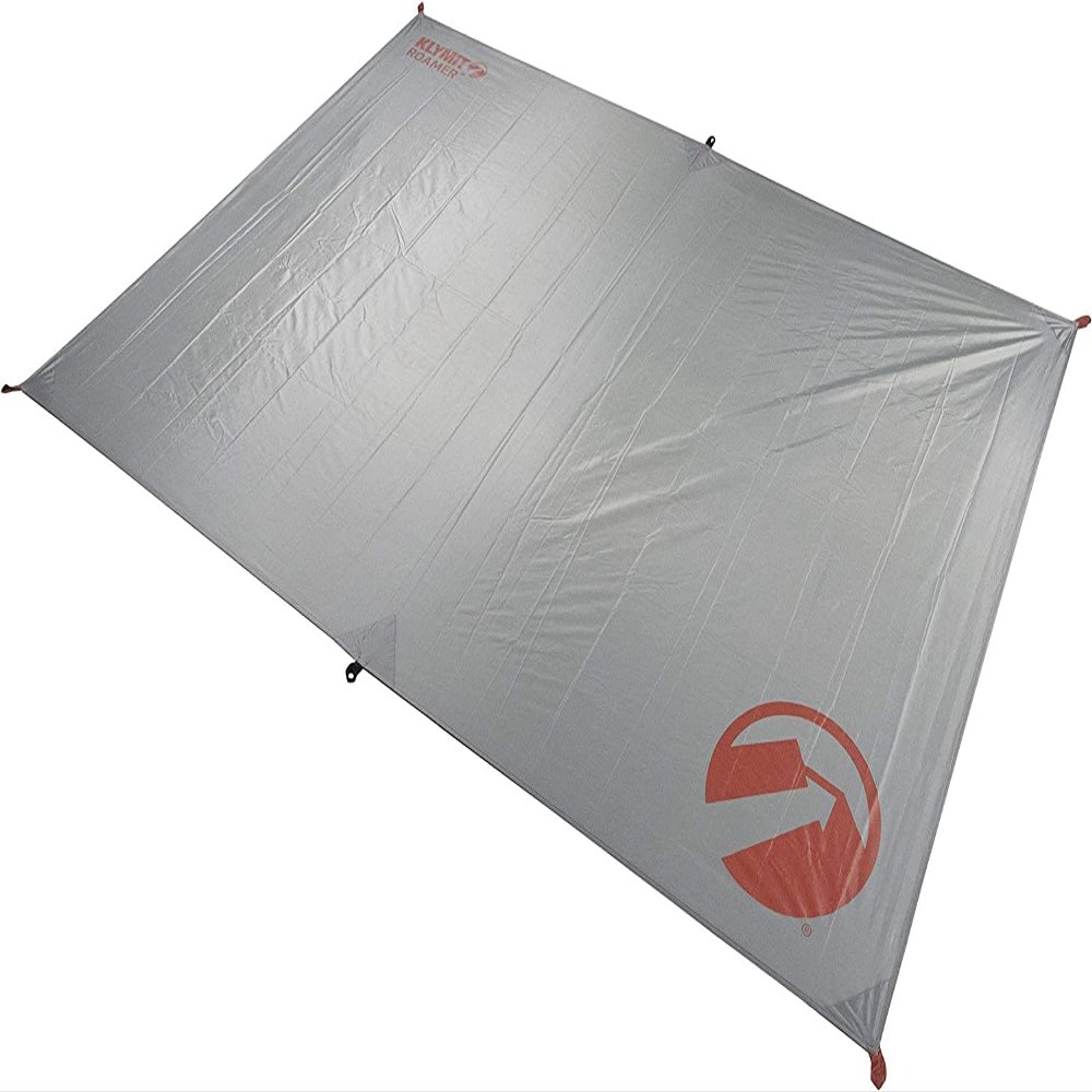 Klymit Roamer Ultralight Throw Tarp and Compact Camping Blanket for Travel 120" x 120"