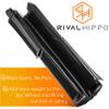 Premium Hip Thrust Pad and Squat Pad - Non-Slip Barbell Pad Stays in Place Secure, Bar Pad for Comfortable Squats Lunges Glute Bridges, Built-In Safety Straps, Reinforced PU Leather Cover - Olympic Bar and Smithmachine view 3