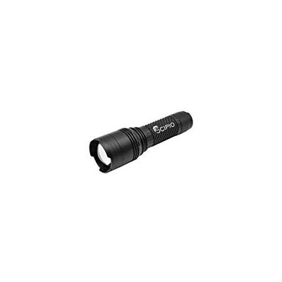 Scipio 1903022R Tactical LED Flashlight, 1000 Lumens - Pack of 3