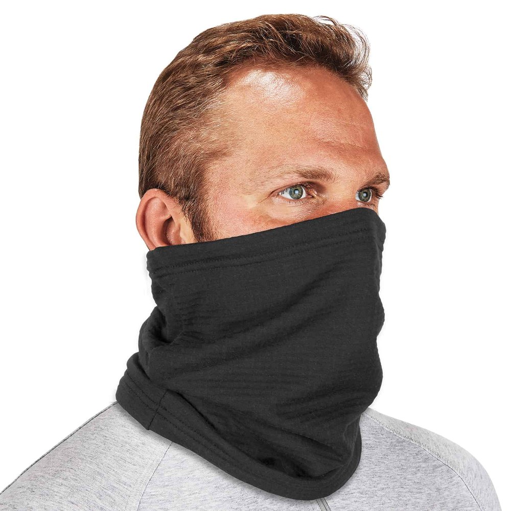 Ergodyne N-Ferno 6962 FR Neck Gaiter, NFPA 70E/ NFPA 2112, Black