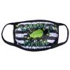 kreepsville 666 Fashion Face Mask Costume Vanity Covering (Strange & Unusual Beetle) Black view 1