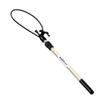 Boat Loop Extendable White Fiberglass Boat Pole with Flexible Std Loop & Quick-Lock System - Selectable Pole Length with Rubber Guard for Docks - Marine Rope Hook & Line Handling Tool view 1