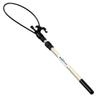 Boat Loop Extendable White Fiberglass Boat Pole with Flexible XL Loop & Quick-Lock System - Selectable Pole Length with Rubber Guard for Docks - Marine Rope Hook & Line Handling Tool view 1