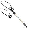 Boat Loop Extendable White Fiberglass Boat Pole with Flexible Std & XL Loops & Quick-Lock System - Selectable Pole Length with Rubber Guard for Docks - Marine Rope Hook & Line Handling Tool view 1