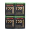 Maxxis Welter Weight 700x23-32C 60mm Bike Inner Tube Presta FV, 4 Pack, STB2213-4 view 1