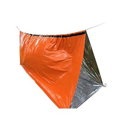 2 Pcs Outdoor Emergency Sleeping Bag Thermal Survival Camping Travel Bags Waterproof Winter Autumn Picnic Pad Anti-Cold