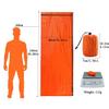 2 Pcs Outdoor Emergency Sleeping Bag Thermal Survival Camping Travel Bags Waterproof Winter Autumn Picnic Pad Anti-Cold view 2