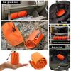 2 Pcs Outdoor Emergency Sleeping Bag Thermal Survival Camping Travel Bags Waterproof Winter Autumn Picnic Pad Anti-Cold view 4