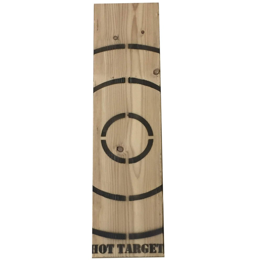 BIGSHOT Wooden Axe-Knife Throwing Target Replacement Section (Replacement Section Only) (Middle)