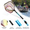 SAN LIKE Fishing Net Collapsible Telescopic Fishing Net - Clourful Landing Net for Freshwater Saltwater Landing Net for Trout Bass Steelhead Salmon 41inches view 3
