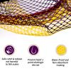 SAN LIKE Fishing Net Collapsible Telescopic Fishing Net - Clourful Landing Net for Freshwater Saltwater Landing Net for Trout Bass Steelhead Salmon 41inches view 4