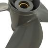 CAPTAIN Propeller Fit Honda Outboard Engines 60-140HP Aluminum 15 Tooth Spline RH (13X19) view 2