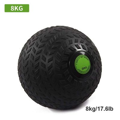 Medicine Balls AGYH PVC Slam Ball, Fitness Sand Ball, Tire Pattern Non-Slip Gravity Ball, Waist and Abdominal Arm Training Dumbbell, 2kg/4kg/6kg/8kg/10kg (Size : 8kg/17.6LB)