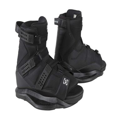 Ronix Anthem Stage 2 Wakeboard Boots, Black, 5-8.5