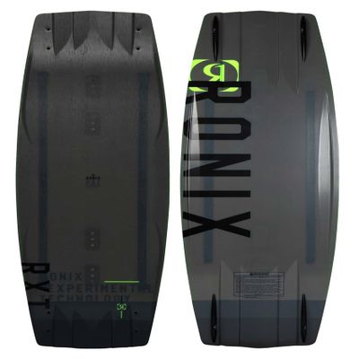Ronix RXT Blackout Technology Wakeboard - Translucent Smoke/Volt - 136