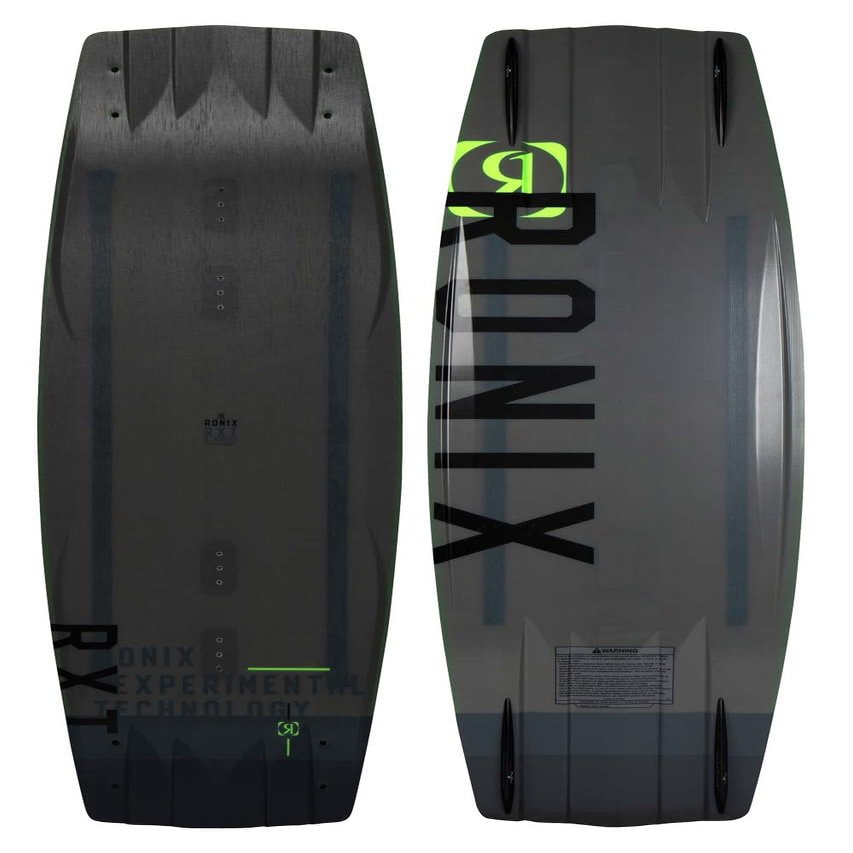 Ronix RXT Blackout Technology Wakeboard - Translucent Smoke/Volt - 136