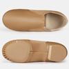 Dynadans PU Leather Jazz Shoe Slip On Dance Shoes with Arch Insert for Girls and Boys (Toddler/Little Kid/Big Kid)-Brown-13.5M-Little Kid view 2