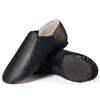 Dynadans PU Leather Jazz Shoe Slip On Dance Shoes with Arch Insert for Girls and Boys (Toddler/Little Kid/Big Kid)-Black-9.5M-Toddler view 1
