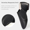 Dynadans PU Leather Jazz Shoe Slip On Dance Shoes with Arch Insert for Girls and Boys (Toddler/Little Kid/Big Kid)-Black-9.5M-Toddler view 4