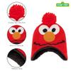 Sesame Street Boys Winter Accessory Hat and Mittens Set, Elmo Toddler Beanie and Mittens for Kids Ages 2-4, Red/Orange view 3