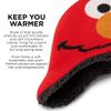Sesame Street Boys Winter Accessory Hat and Mittens Set, Elmo Toddler Beanie and Mittens for Kids Ages 2-4, Red/Orange view 4