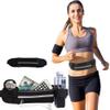 Hysbame Running Belt Waist Bag-Waterproof Runner Belt Waist Bag, Used for Running, Exercise, Cycling, Travel Money Belt, etc. view 3
