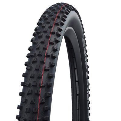 SCHWALBE - Rocket Ron Cross and XC Race Tubeless Folding Bike Tire | 27.5 x 2.25 | Evolution Line, Super Ground, Addix SpeedGrip | Black