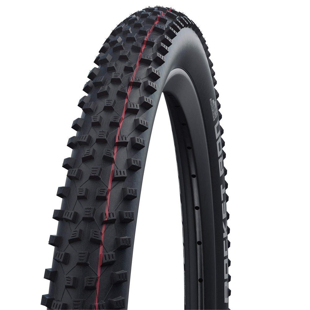 SCHWALBE - Rocket Ron Cross and XC Race Tubeless Folding Bike Tire | 27.5 x 2.25 | Evolution Line, Super Ground, Addix SpeedGrip | Black