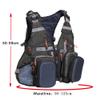 Waxaya Lightweight Fly Fishing Vest with Multi Pockets Adjustable Size Mesh Fishing Backpack for Men and Women (Green2) view 3