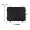 AOUTACC Tactical Military Patch Holder Board Hook & Loop Morale Patch Panel, Tactical Patch Display Panel with Straps for Military Army Uniform Hook and Loop Badges (60x45cm, Black) view 3