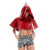 Medieval Cape Gothic Cowl Hat Halloween Costume Cosplay Capes Witch Christmas Party Vampires Wicca Hoodie Ghost Hooded Cloak view 1