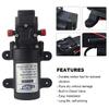 SAILFLO 12v Water Pressure Diaphragm Pump 4.3 L/min 1.1 GPM 35 PSI with 360Spin Faucet/Tap - Caravan RV Marine Boat view 2