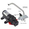 SAILFLO 12v Water Pressure Diaphragm Pump 4.3 L/min 1.1 GPM 35 PSI with 360Spin Faucet/Tap - Caravan RV Marine Boat view 3