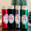 4 Pack | Holiday Ain't No Laws Slim Can Neoprene Cooler| Perfect for 12oz Slim Can White Claws (Holiday- Red/Green/Black/Silver) view 4