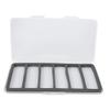 Fly Fishing Storage Box,6 Grid Fly Fishing Tackle Trays Box Fishing Tools and Accessories view 1