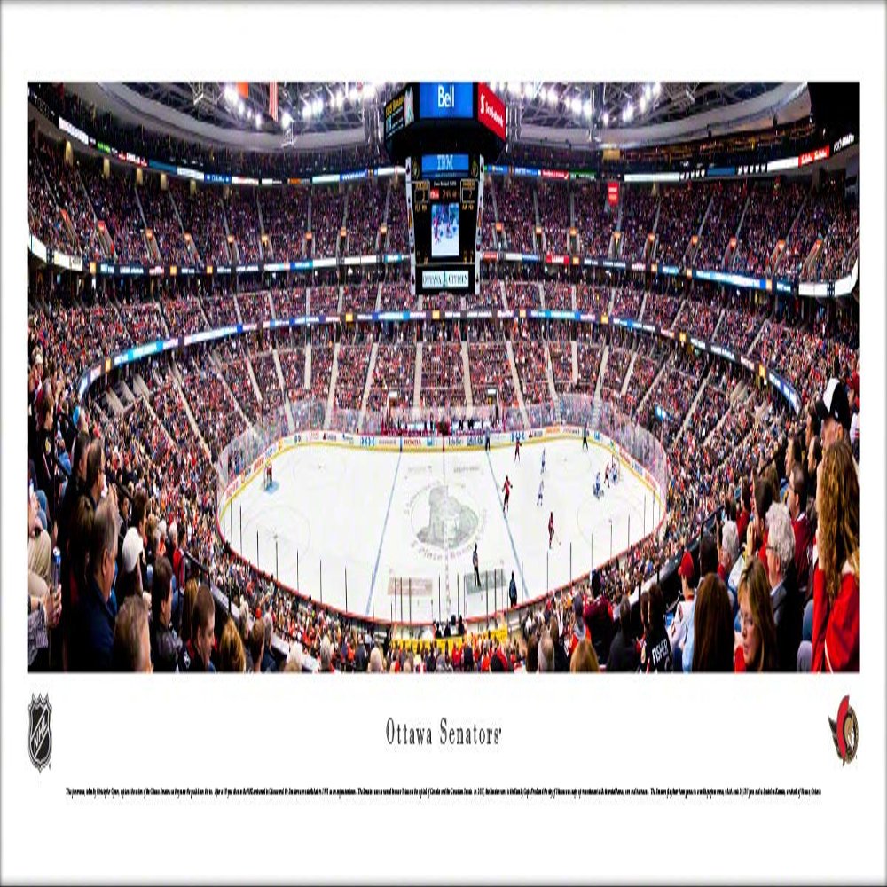 Blakeway Worldwide Panoramas, Inc. Ottawa Senators - 40x13.5-inch Panoramic Poster