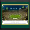 Green Bay Packers, Night Game - 44x18-inch Panoramic Deluxe Framed Picture view 1
